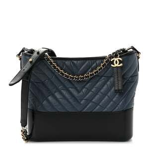 Chanel Aged Calfskin Chevron Quilted #247202C19B